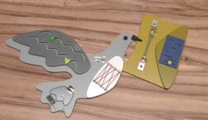 Бизиборд «Почтовый голубь» - fgospostavki.ru - Белово