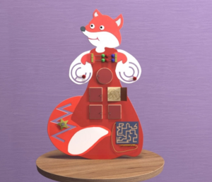 Бизиборд «Лисичка-сестричка» - fgospostavki.ru - Белово