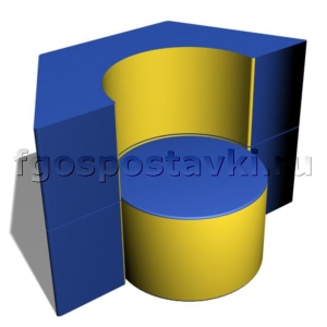 Шестигранное кресло-пуф ВИК - fgospostavki.ru - Белово