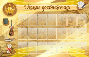 Стенд "Наши достижения" Вариант 5 - fgospostavki.ru - Белово