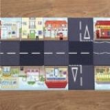 Коврик для программируемого мини-робота Bee-Bot "Город" - fgospostavki.ru - Белово