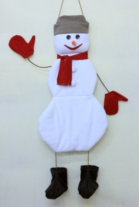 Ростовая кукла "Снеговик" - fgospostavki.ru - Белово