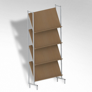 Стеллаж на металлокаркасе демонстрационный - fgospostavki.ru - Белово