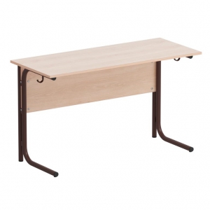 Стол ученический двухместный на круглой трубе - fgospostavki.ru - Белово