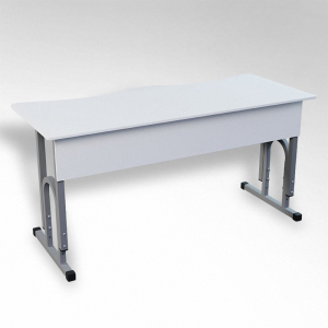 Стол 'Архимед ТР' 2-х местный регулируемый с эргономичной столешницей - fgospostavki.ru - Белово