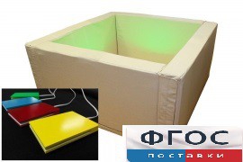 Сухой бассейн интерактивный с клавишами управления (217х217х66 сантиметров) - fgospostavki.ru - Белово