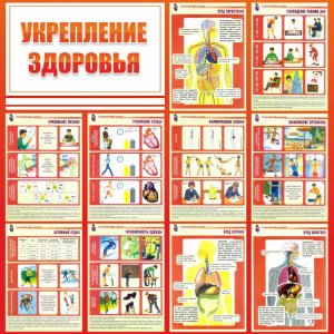 Стенд "Укрепление здоровья" - fgospostavki.ru - Белово