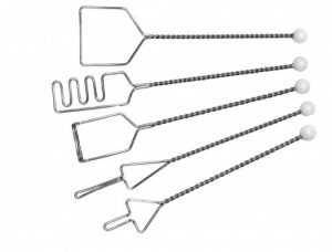 Постановочные зонды на витых ручках с колечком (с пятью шариками). Комплект из 5 зондов - fgospostavki.ru - Белово