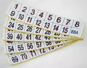 Фишки для игры «Бинго» со шрифтом Брайля - fgospostavki.ru - Белово