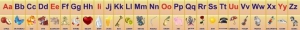 Стенд "Английский алфавит" Вариант 2 - fgospostavki.ru - Белово