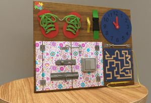 Бизиборд «Для девочек» - fgospostavki.ru - Белово