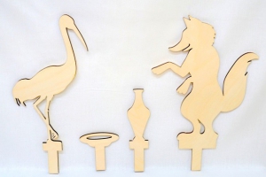 Теневой театр "Лиса и журавль" - fgospostavki.ru - Белово