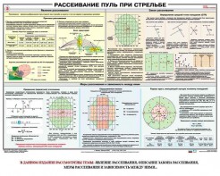 Плакат "Рассеивание пуль при стрельбе" - fgospostavki.ru - Белово