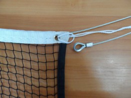 Сетка для бадминтона с тросом (1,5 миллиметра) - fgospostavki.ru - Белово