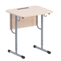 Стол одноместный ученический на круглой трубе - fgospostavki.ru - Белово