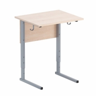 Стол ученический одноместный регулируемый (труба прямоугольная) - fgospostavki.ru - Белово