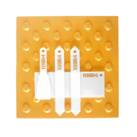 Комплект для нанесения клея: зубчатый шпатель, шпательная лопатка, расшивка (2 штуки) - fgospostavki.ru - Белово