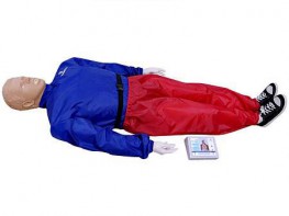 "Александр-04" тренажер-манекен взрослого пострадавшего для отработки приемов сердечно-легочной реанимации (голова, туловище, конечности) с контроллером - fgospostavki.ru - Белово