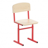 Стул ученический регулируемый на прямоугольной трубе рост. гр. № 1-4 - fgospostavki.ru - Белово