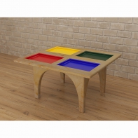 Игровой стол для занятий сенсорной интеграцией 4 цвета - fgospostavki.ru - Белово
