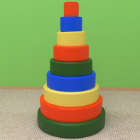 Игровой набор Пирамида Круглая - fgospostavki.ru - Белово