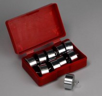 Набор грузов по механике (10 штук по 50 грамм) - fgospostavki.ru - Белово