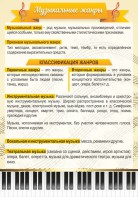 Стенд "Музыкальные жанры" - fgospostavki.ru - Белово