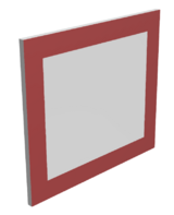 Щит баскетбольный навесной на шведскую стенку (ламинированная фанера), размер 400х450 миллиметров - fgospostavki.ru - Белово