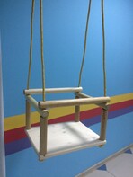 Качели подвесные (деревянные) - fgospostavki.ru - Белово