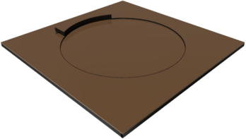 Обруч с сегментом для толкания ядра - fgospostavki.ru - Белово