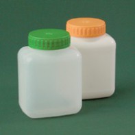 Банка прямоугольная 500 мл белая с крышкой и прокладкой - fgospostavki.ru - Белово