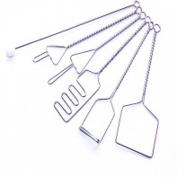 Постановочные зонды с витыми ручками с колечком, мини. Комплект из 6 зондов - fgospostavki.ru - Белово