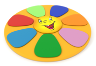 Подушка "Солнышко" с гранулами (D=120 см) - fgospostavki.ru - Белово