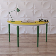 Стол растущий на регулируемых ножках «Половинка» - fgospostavki.ru - Белово