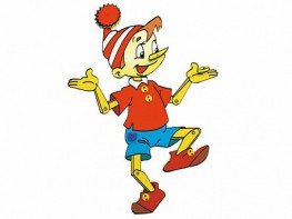 Сенсомоторное декоративно-развивающее панно "Буратино" - fgospostavki.ru - Белово