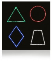 Панель "Цветные фигуры 4” (вариант 2) - fgospostavki.ru - Белово