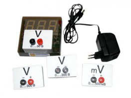 Вольтметр демонстрационный цифровой (с гальванометром) ВДЦ-1С - fgospostavki.ru - Белово