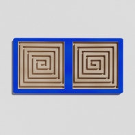 Такт-панель «Синий лабиринт № 4» - fgospostavki.ru - Белово