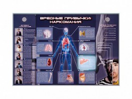 Электрифицированный стенд "Вредные привычки: наркомания" - fgospostavki.ru - Белово