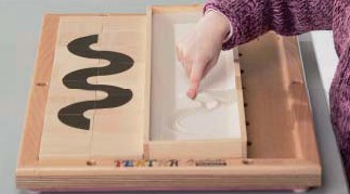 Набор психолога Пертра. Дополнительный комплект с песком и пластинами для развития графомоторики - fgospostavki.ru - Белово