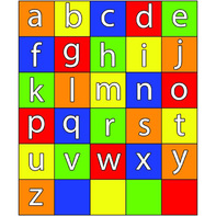 Тематическое поле-маршрутизатор «Английский алфавит» для мини-робота Bee-Bot/Blue-Bot - fgospostavki.ru - Белово