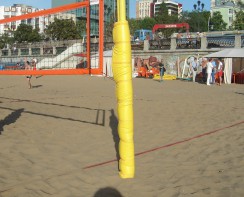 Протектор для стоек для пляжного воллейбола (комплект) - fgospostavki.ru - Белово