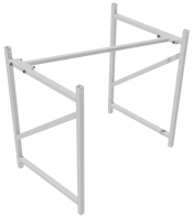 Ферма баскетбольная для щита из оргстекла (1,2х0,9 метра), вынос 0,5 метра - fgospostavki.ru - Белово