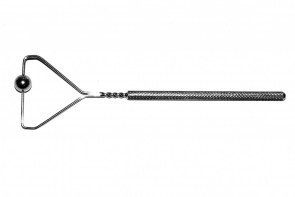 Зонд массажный для миогимнастики с бусинкой на толстой ручке с накаткой (Автор Томилина С.М.) - fgospostavki.ru - Белово