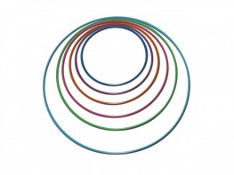 Обруч гимнастический стальной окрашенный (900 миллиметров, 850 грамм) - fgospostavki.ru - Белово