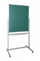 Доска аудиторная поворотная магнитная зеленая полимерная (750*1000) - fgospostavki.ru - Белово