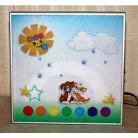 Световая панель "Радуга" - fgospostavki.ru - Белово