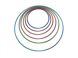 Обруч гимнастический стальной утяжеленный (1200 мм)  - fgospostavki.ru - Белово