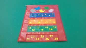 Панно настенное для хранения мелочей с карманами - fgospostavki.ru - Белово