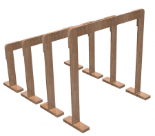 Дуга для подлезания (фанера, 40 сантиметров) - fgospostavki.ru - Белово